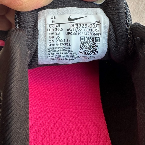 Nike Revolution 6 NN Women's Running Shoes Black Pink DC3729 002 Sz 6 - Picture 4 of 12